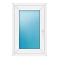 Fenster 62x94 cm Weiß