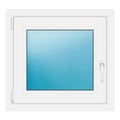 Fenster 67x63 cm Weiß