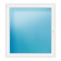 Fenster 140x151 cm Weiß
