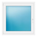 Fenster 104x104,5 cm Weiß