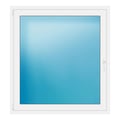 Fenster 130x140,5 cm Weiß