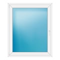 Fenster 116x140 cm Weiß