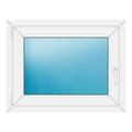 Fenster 88x68 cm Weiß