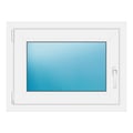 Fenster 76x57 cm Weiß