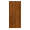 Nebeneingangstür 90x200 cm Golden Oak genarbt MSVP