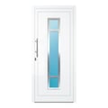 Aluminium Haustür 94x206 cm Verkehrsweiß RAL 9016 Prezo Top 01 