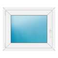 Fenster 84x70 cm Weiß