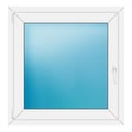 Fenster 91x93 cm Weiß