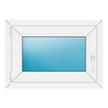 Fenster 74x52 cm Weiß