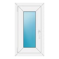 Fenster 44x80 cm Weiß
