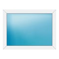 Festverglasung 112x84 cm Weiß