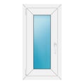 Fenster 46x90 cm Weiß