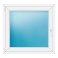 Fenster 98x94 cm Weiß