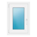 Fenster 51x74 cm Weiß