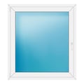 Fenster 116x128 cm Weiß