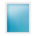 Festverglasung 100x124 cm Weiß