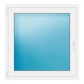 Fenster 103,5x105,5 cm Weiß