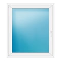 Fenster 115x132 cm Weiß