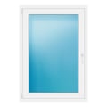 Fenster 95x134 cm Weiß