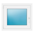 Fenster 72x64 cm Weiß