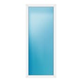 Festverglasung 90x218 cm Weiß