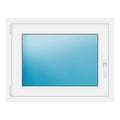 Fenster 86x67 cm Weiß