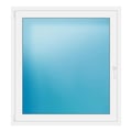 Fenster 124x134 cm Weiß