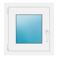 Fenster 54x57 cm Weiß