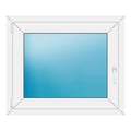 Fenster 88x74 cm Weiß