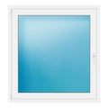 Fenster 118x125 cm Weiß