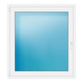 Fenster 114x124 cm Weiß