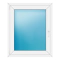 Fenster 88x106 cm Weiß