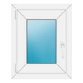 Fenster 50x62 cm Weiß