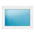 Fenster 128x94 cm Weiß