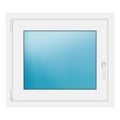 Fenster 78x68 cm Weiß