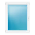 Fenster 112x138 cm Weiß