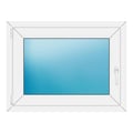 Fenster 90x68 cm Weiß