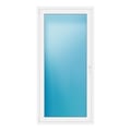 Balkontür 98x202 cm Weiß