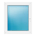 Fenster 98x112 cm Weiß