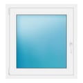 Fenster 86x90 cm Weiß