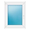 Fenster 78x98 cm Weiß