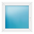 Fenster 110x108 cm Weiß