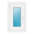 Fenster 42x68 cm Weiß