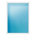 Festverglasung 142x196 cm Weiß