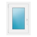 Fenster 52x72 cm Weiß