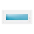 Fenster 90x43 cm Weiß