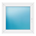 Fenster 102x98 cm Weiß