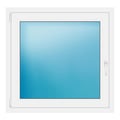 Fenster 99x96,3 cm Weiß