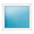 Festverglasung 82x74 cm Weiß