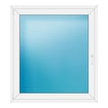 Fenster 119x132 cm Weiß